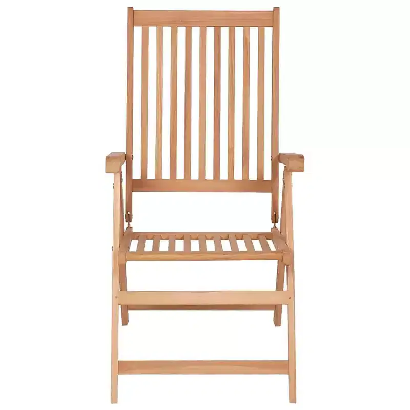 vidaXL Garden Chair Set of 6 Teak Solid teak wood Foldable