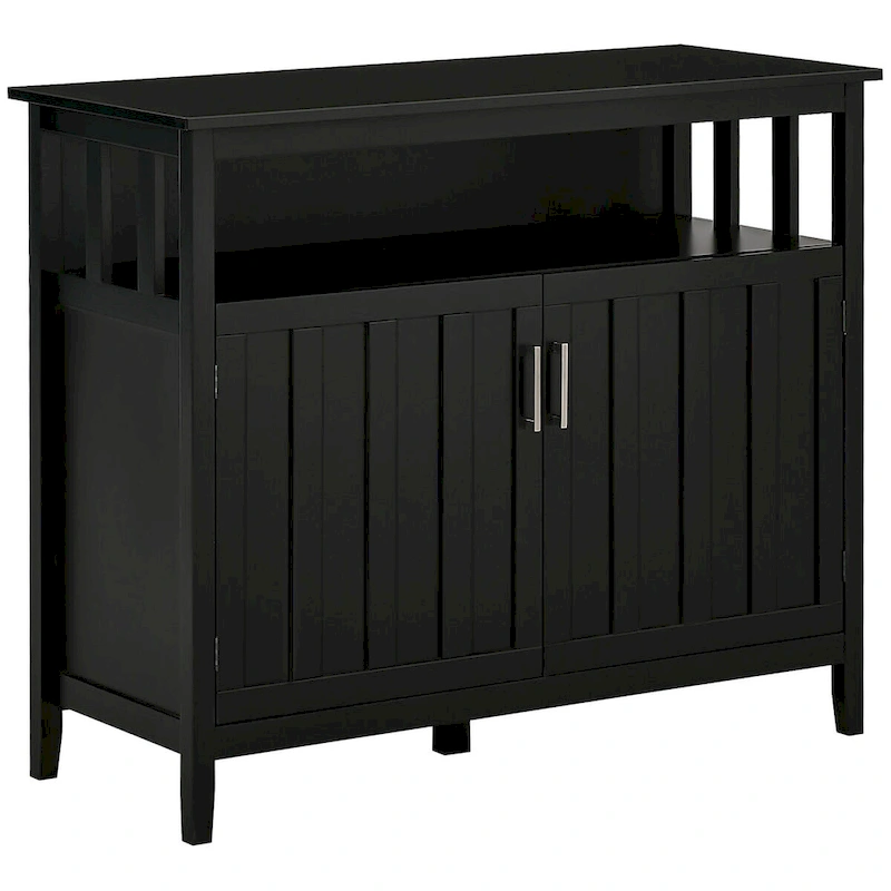 Sideboard Buffet Cabinet with 2 Doors and Adjustable Shelves