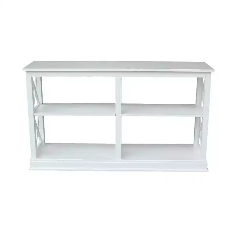 Hampton Sofa Server Table with Shelves - International Concepts