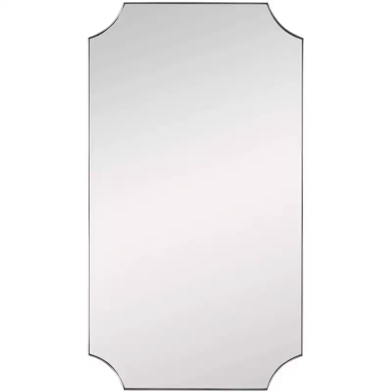 Lennox Brushed Brass 22 1/4 x 40 1/4 Wall Mirror
