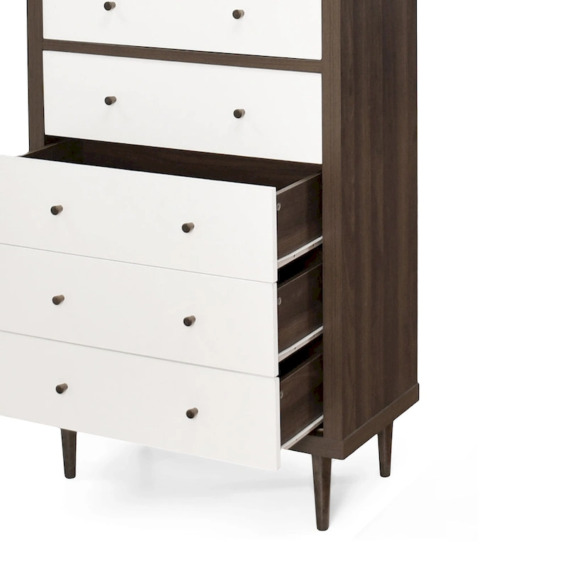 Nystrom Mid Century Modern 5 Drawer Dresser by Christopher Knight Home