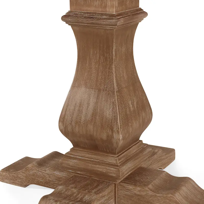 Fescue Fabric and Rubberwood 5 Piece Dining Set by Christopher Knight Home
