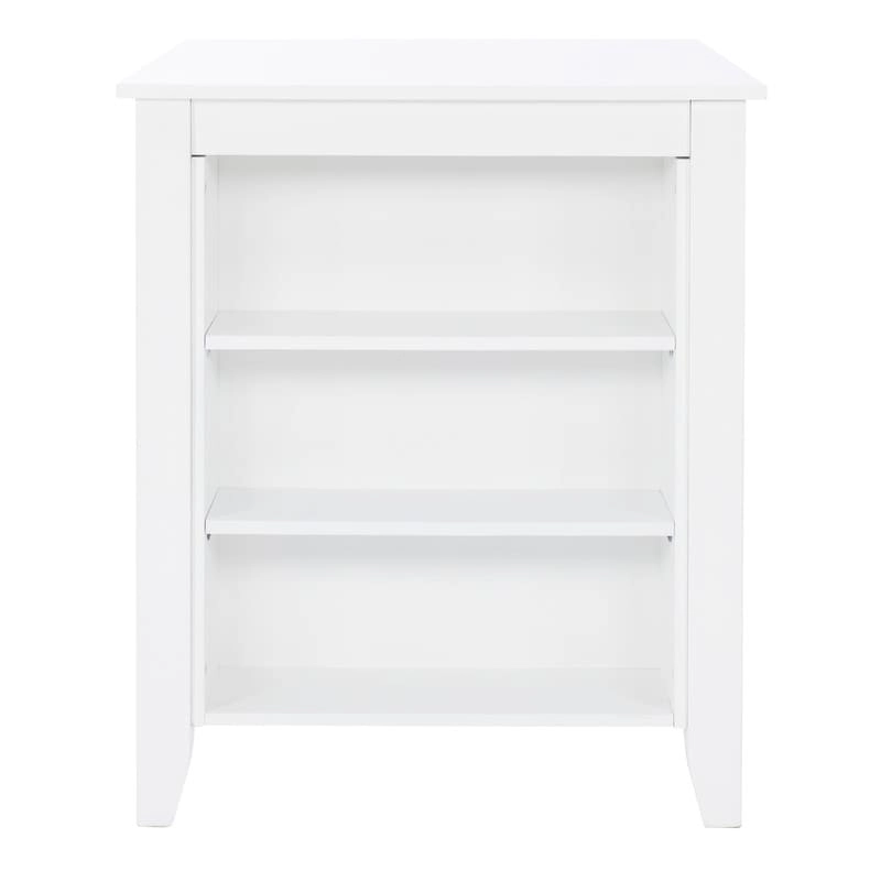 Catron White Counter Height Space Saving Table