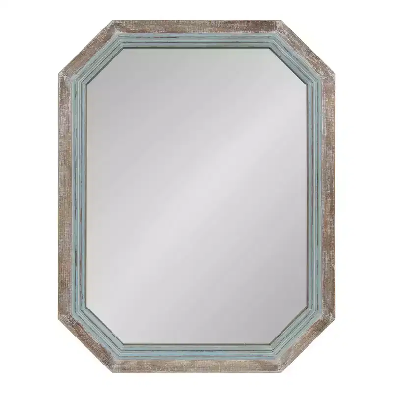 28 x 36 Palmer Octagon Wall Mirror - Kate & Laurel All Things Decor