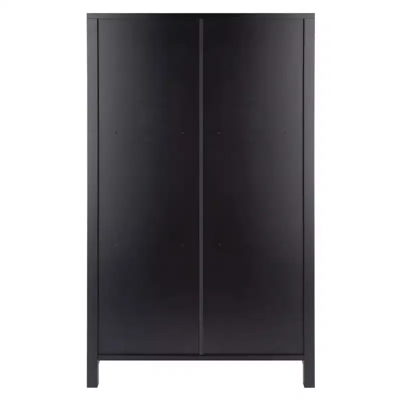 42.99" Terrace 4 Tier Bookshelf Espresso Brown - Winsome: Mid-Century Modern, Fixed Shelves