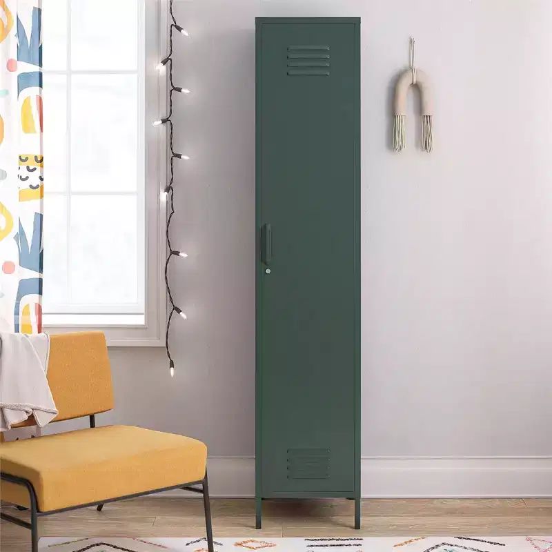 Novogratz Cache Single Metal Locker Storage Cabinet