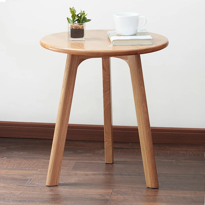 Round Small End Table Side Table Coffee Table