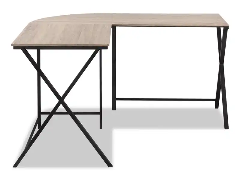 55.25 L-Shaped Corner Office Desk