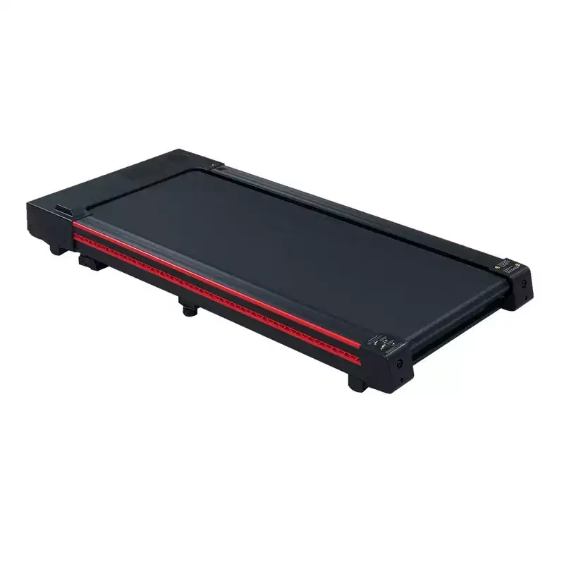NAYSAYE Walking Pad Treadmill with 10 Degree Incline Portable Compact for Home Office, Black and Gray, 49.6*22.8*5.5