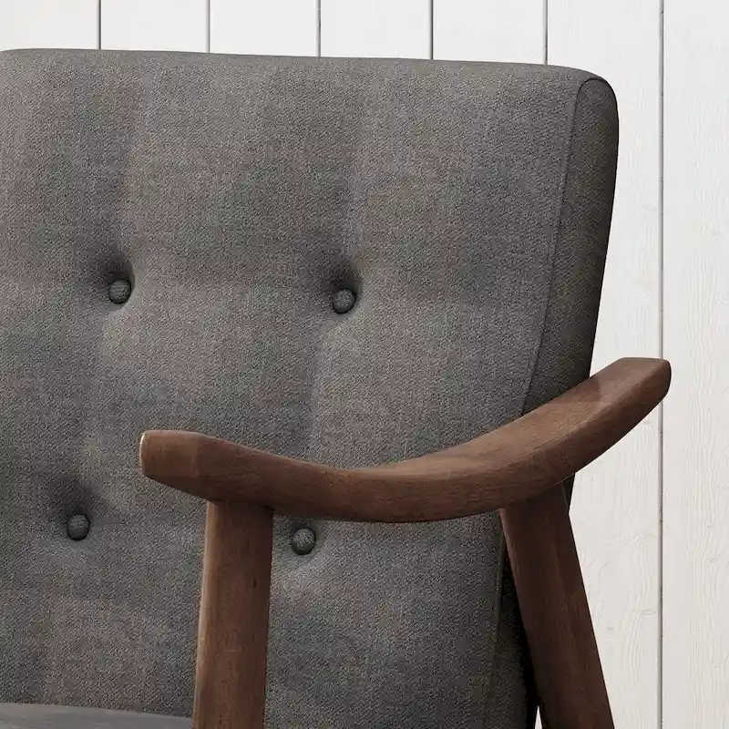Chabani Mid-Century Modern Accent Chair by Christopher Knight Home