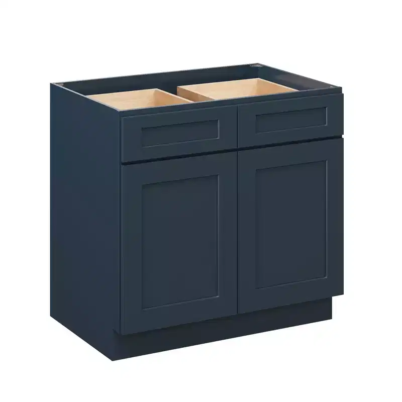 CASAINC 30 in. W x 24 in. D x 34.5 in. H Base Kitchen Cabinet with Drawer and Soft-Close Hinges  Plywood RTA Cabinet