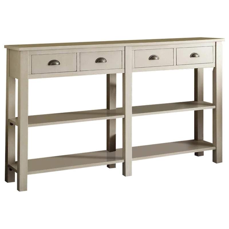 72 Console Table with 4 Drawers