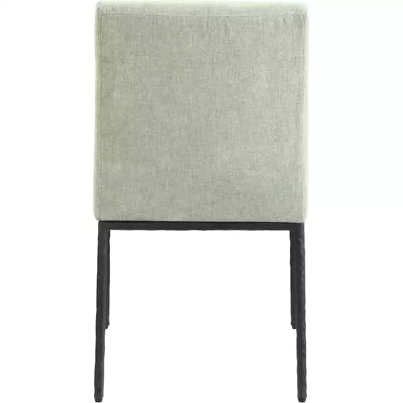 Meridian Furniture,Reeves Chenille Fabric Dining Chair, Set of 2