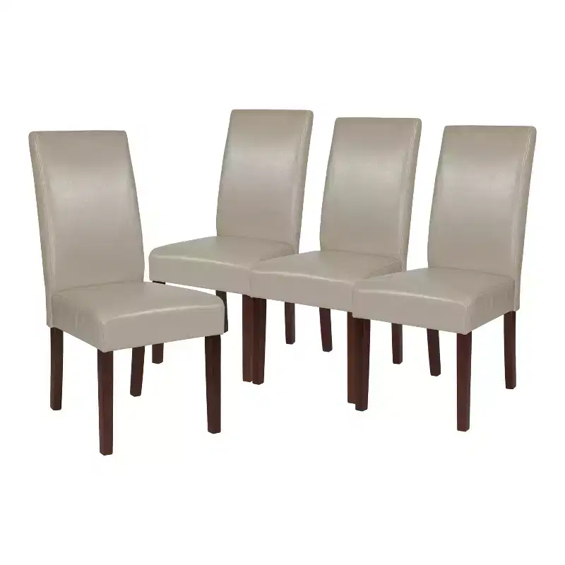 Flash Furniture Set of 4 Greenwich Series Parsons Chairs