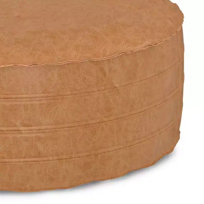 32 Wendal Round Coffee Table Pouf - WyndenHall
