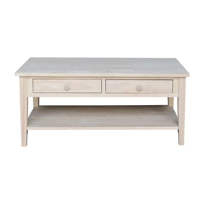 Modern Luxurious Nightstand with 2 Drawers