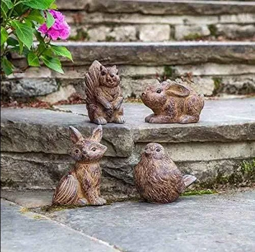 Woodland Creatures Garden Ornaments -  Resin Fox Only