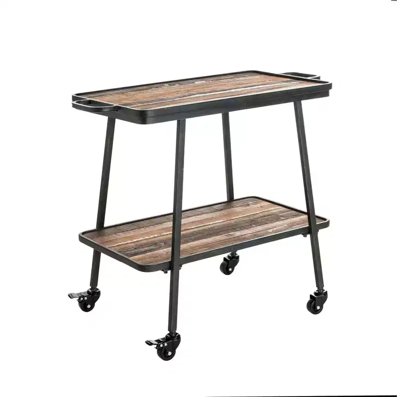 Felix 2 Tier Bar Cart - Adore Decor