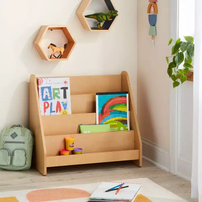 Natural Wood Kids' Bookcase - Pillowfort™