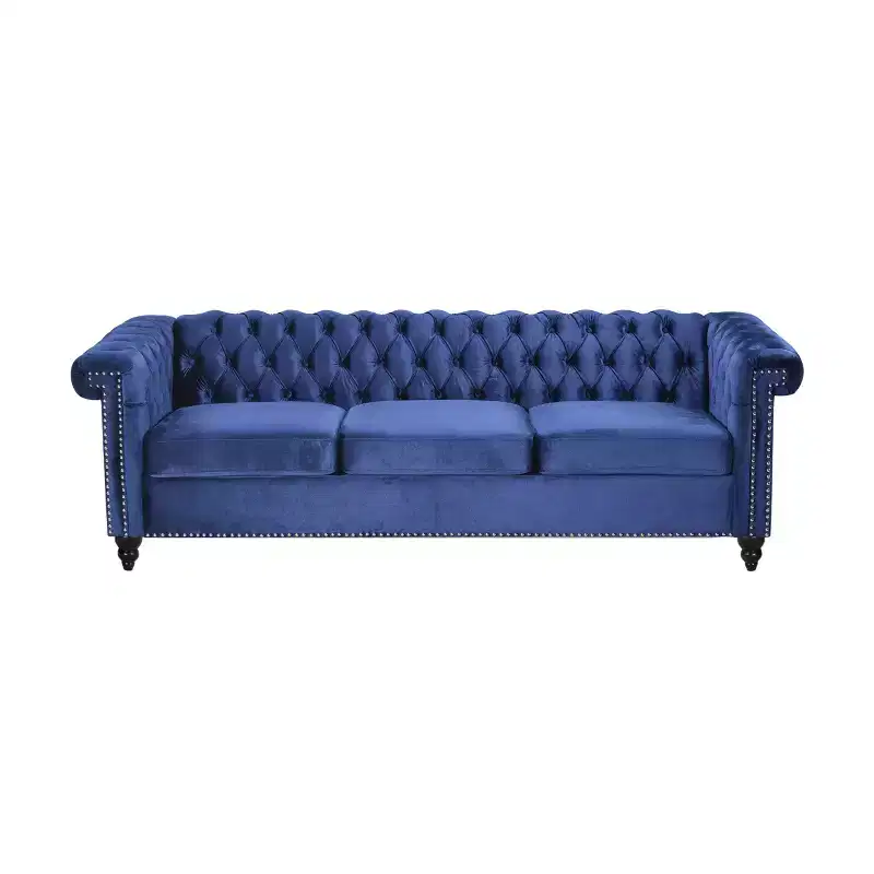 Christopher Knight Home Parkhurst 3 Seater Sofa with Nailhead Trim
