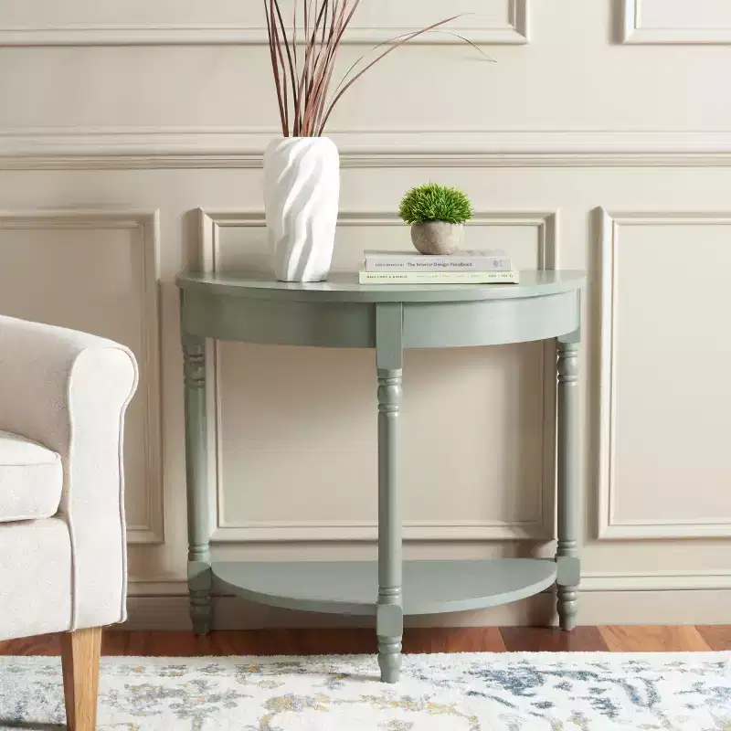 Georgian Demilune Console Table