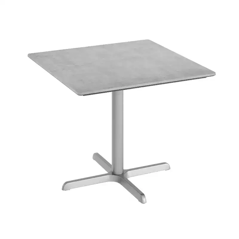 Flash Furniture Acadia Tabletop with TopGuard HPL Technology and Table Height X-Base