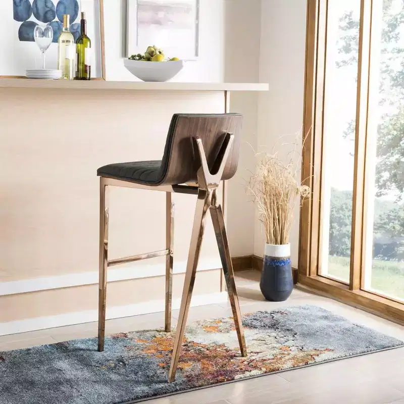 Mckay Bar Stool - FOX3016 - Safavieh Couture