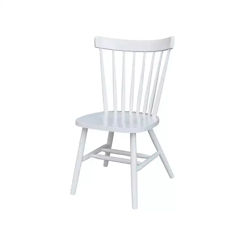 International Concepts Copenhagen Armless Chair with Plain Legs