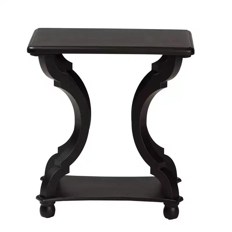 Cianna Wood End Table - Baxton Studio