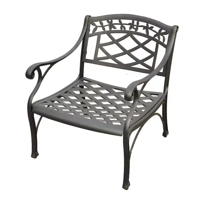 Sedona Club Chair - Black - Crosley