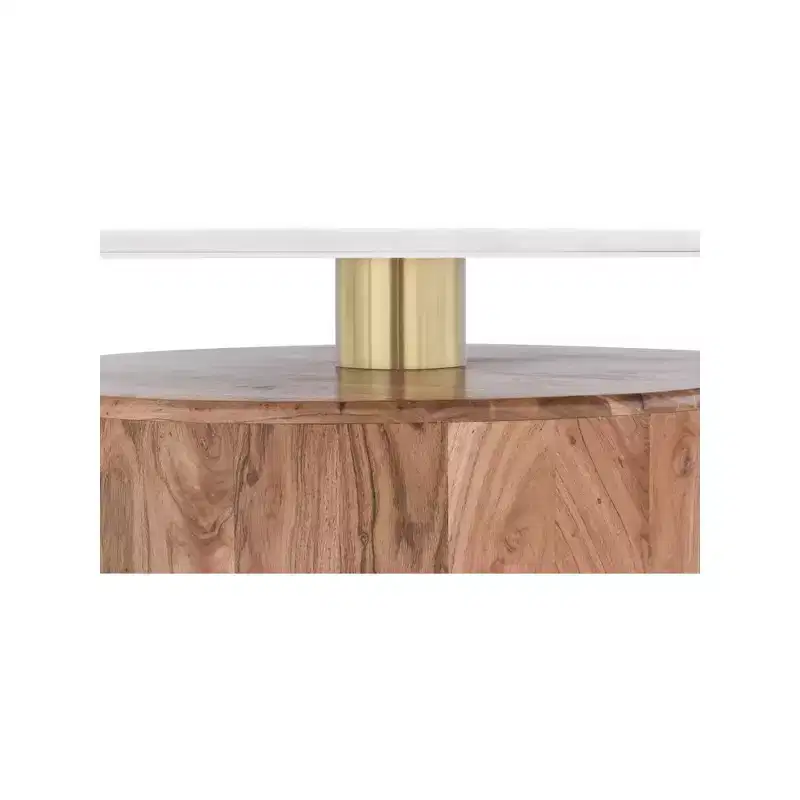 Meridian Furniture,Stonewood Natural Acacia Wood Coffee Table