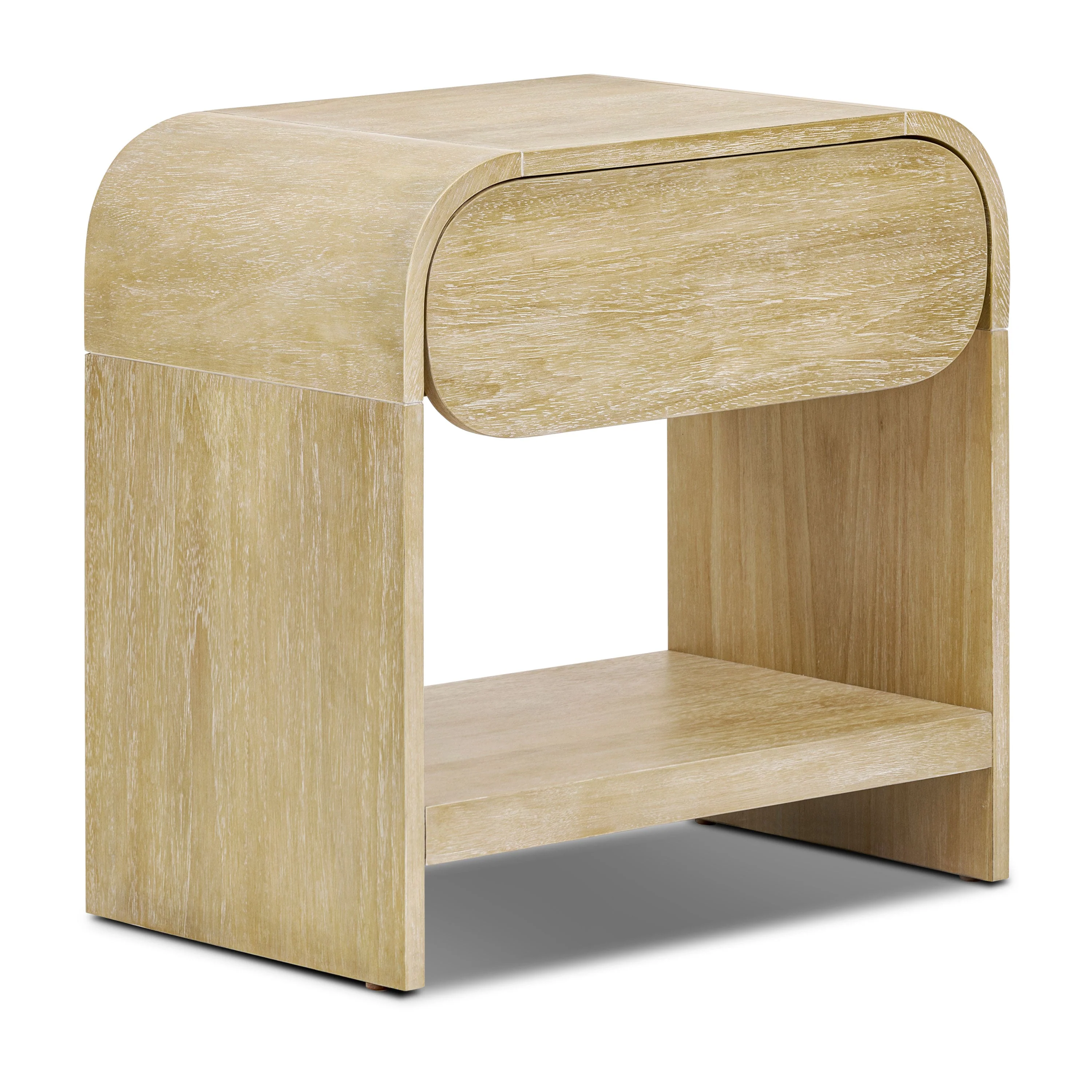 Modern Natural Nightstand for Bedroom