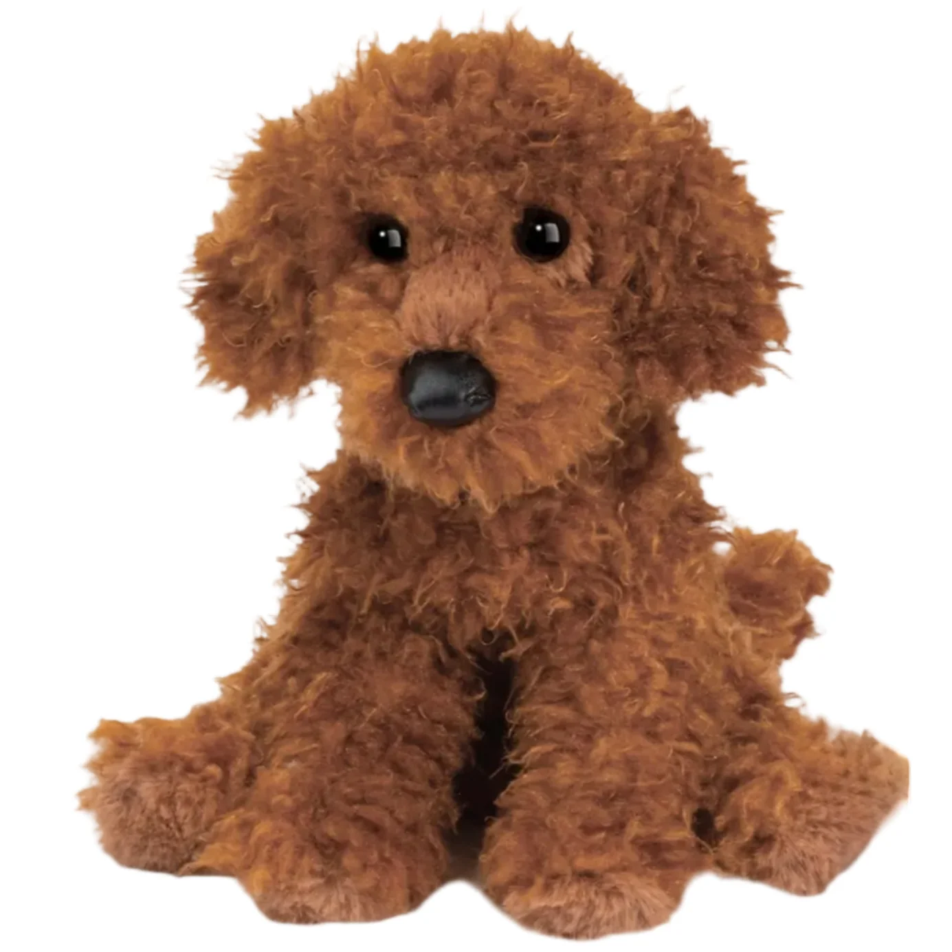 Ginger Miniature Poodle Soft Plush Stuffed Animal Toy