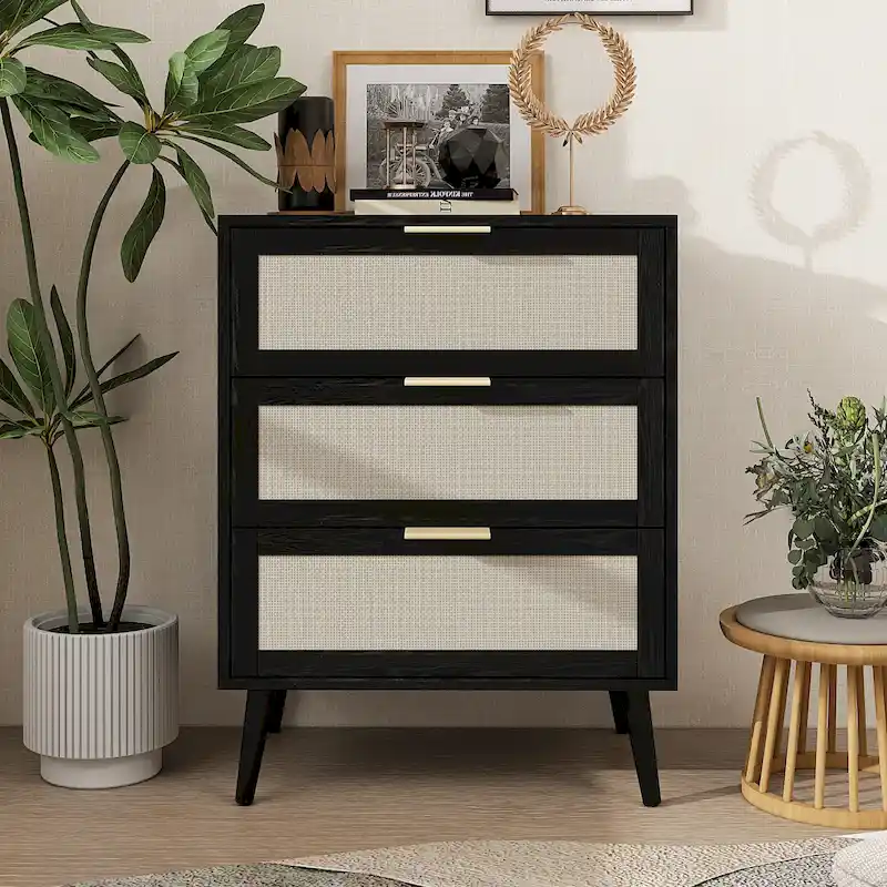 3 Drawer Cabinet Table