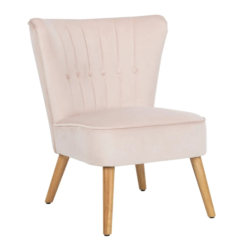 SAFAVIEH Adela Mid-Century Accent Chair - 25.6 x 27.2 x 31.1 - 26Wx27Dx31H