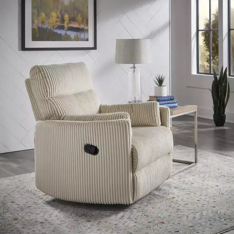 Whittier Manual Swivel Glider Recliner - iNSPIRE Q