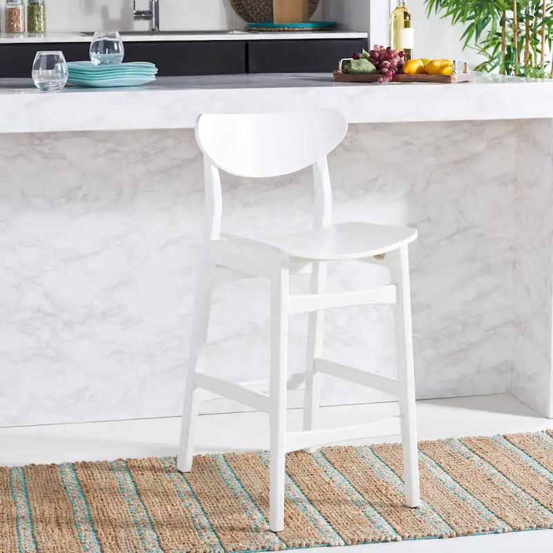 SAFAVIEH Glennie Counter Stool - 17 W x 23 D x 38 H - 17Wx23Dx38H