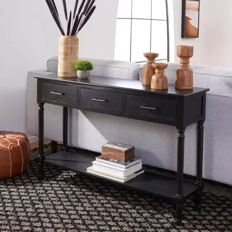 Peyton 3 Drawer Console Table - CNS5705 - Safavieh