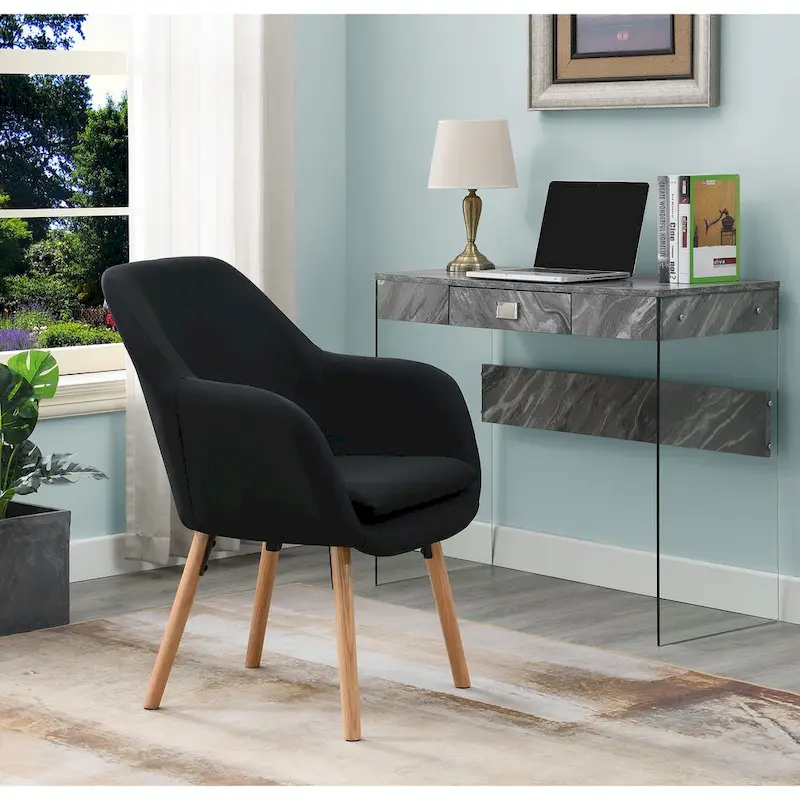 Wingback Upholstered Accent Armchair