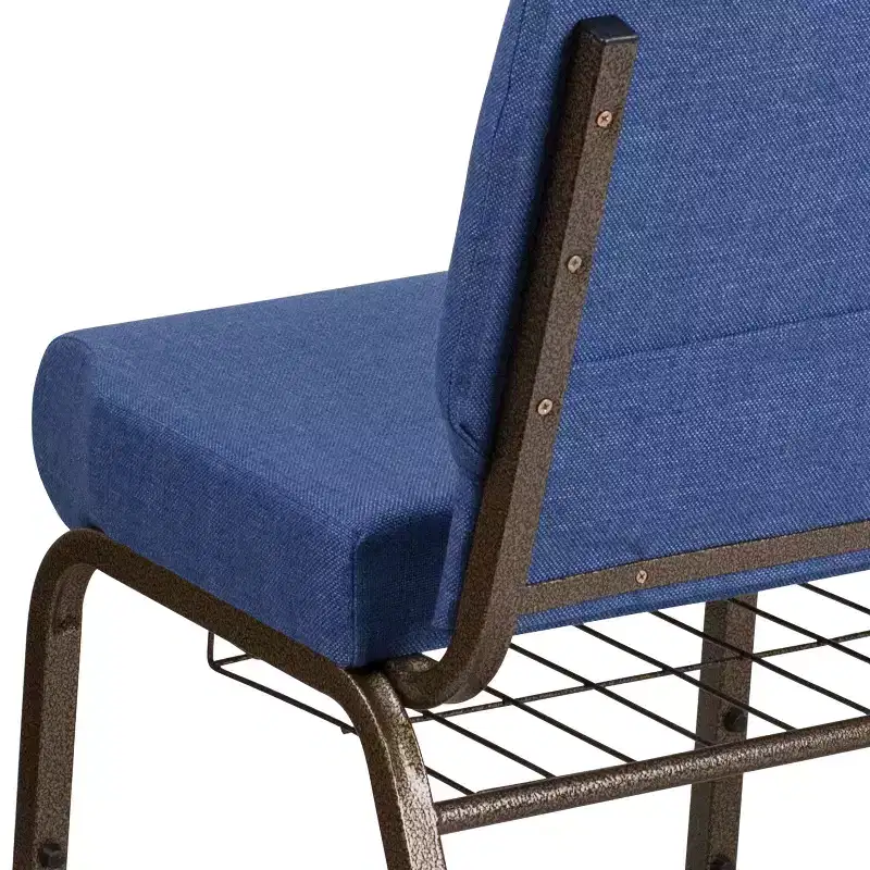 Flash Furniture HERCULES Series 21''W Church Chair with Book Rack