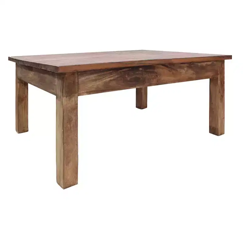 Coffee Table Various shades of brown Solid mahogany wood Medium