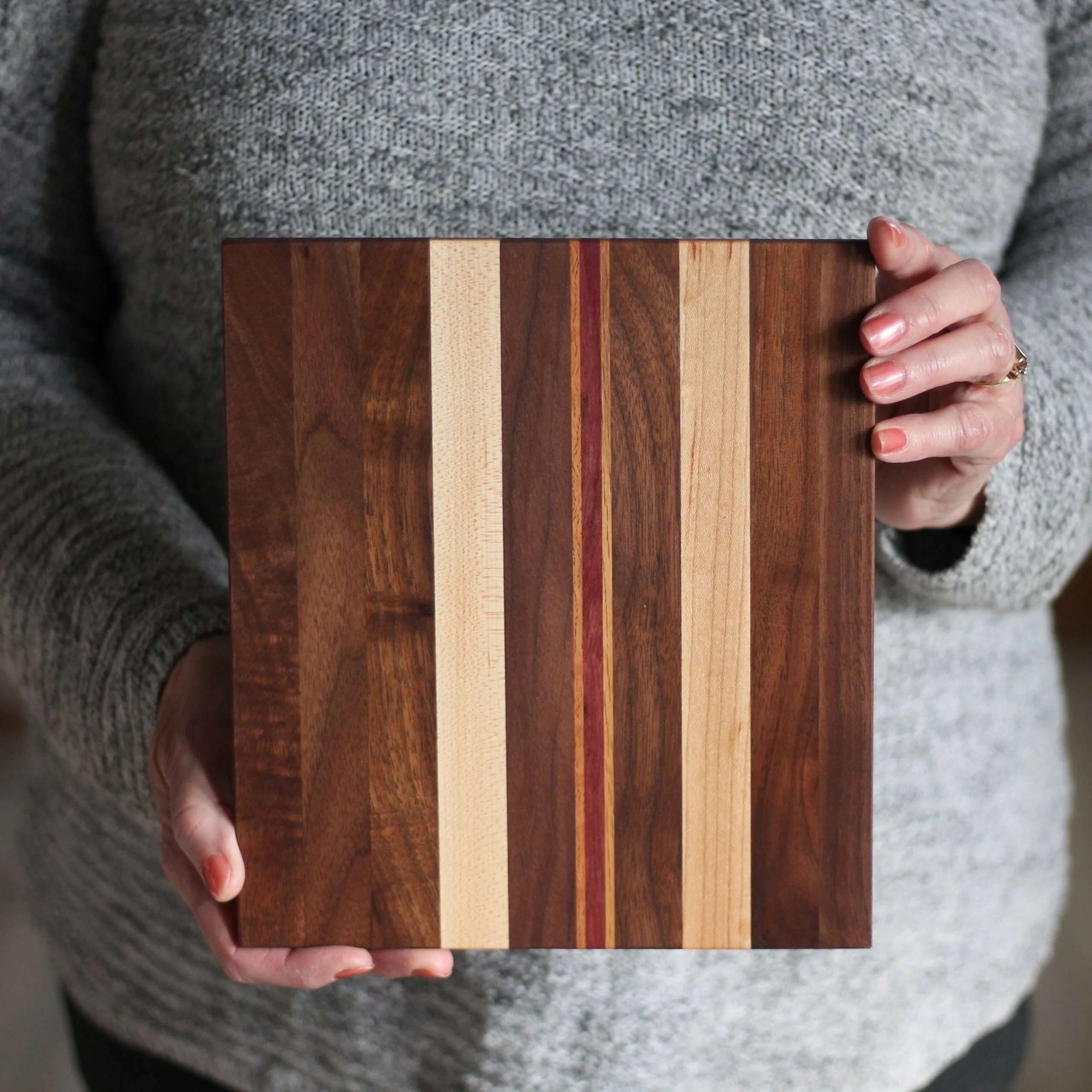 Striped Wood Trivet
