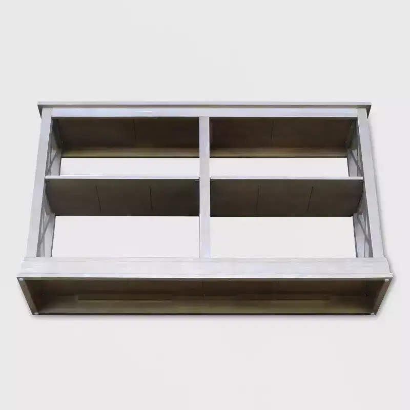 Hampton Sofa Server Table with Shelves - International Concepts
