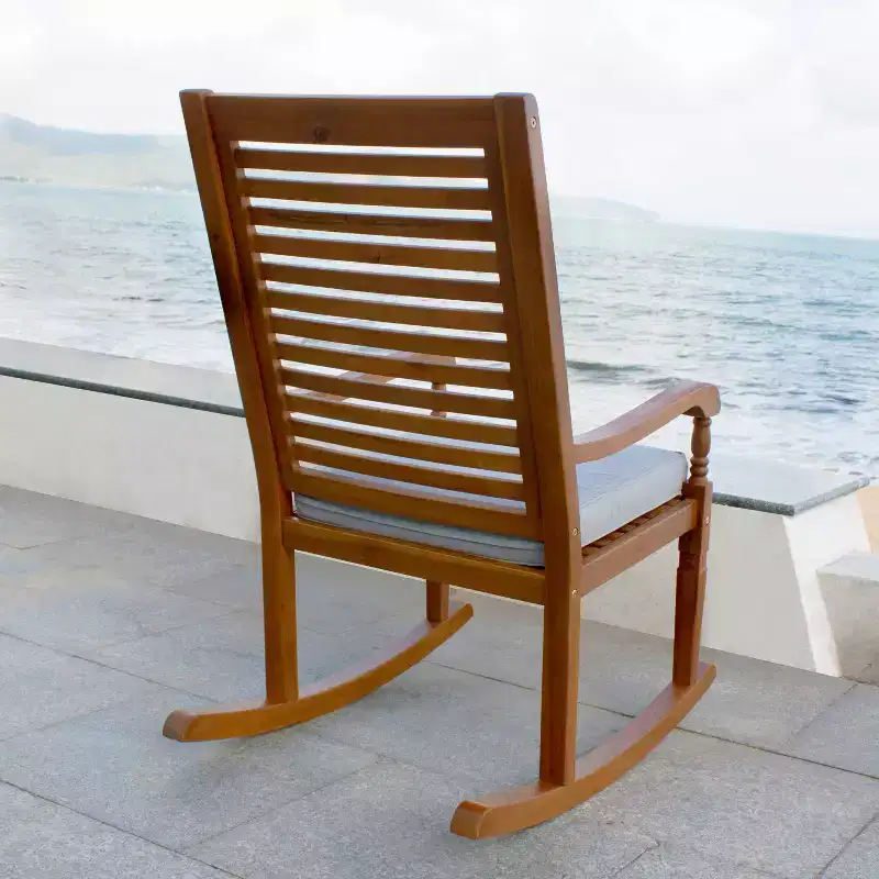 Nantucket Rocking Chair with Gray Cushion - Merry Products