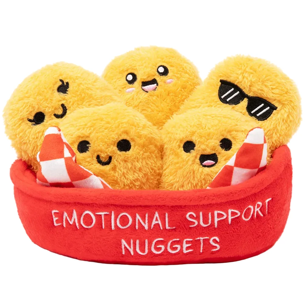 Relatable Emotional Support Nuggets Plush Toy Set