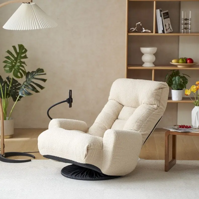 Reclining Ergonomic Swiveling Floor Game Chair