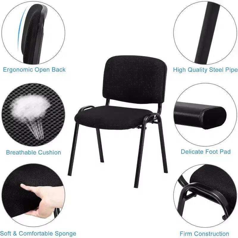Karl Home 5-Pack Mesh Church & Conference Room Chairs