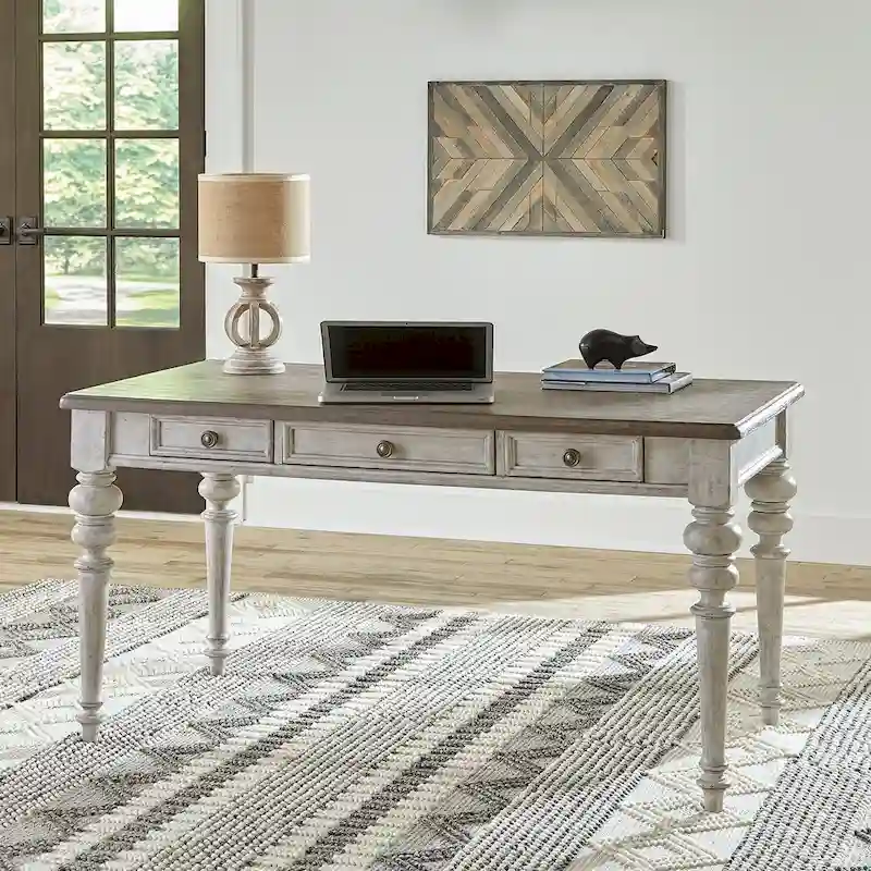 Antique White Writing Desk