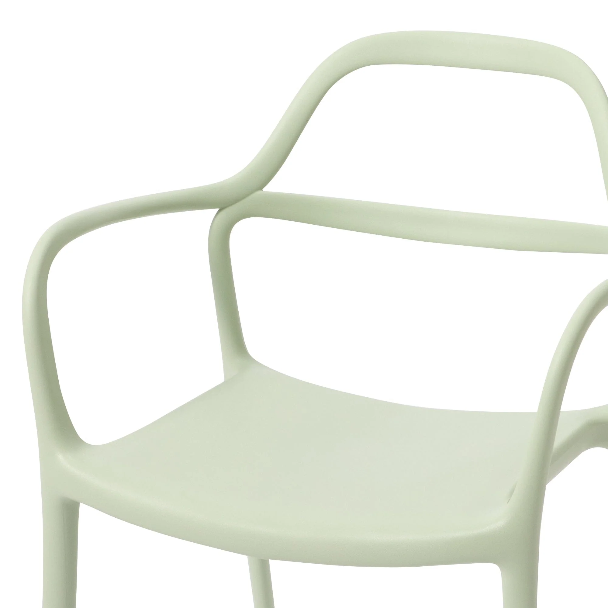 Light Green Upholstered Accent Chair