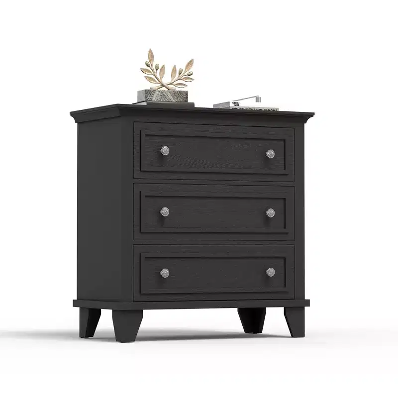 3/6/7 Drawer Dresser, Wooden Storage Chest of Drawers with Exquisite Metal Handles, Modern Design Dresser for Bedroom, Living Room, Entryway